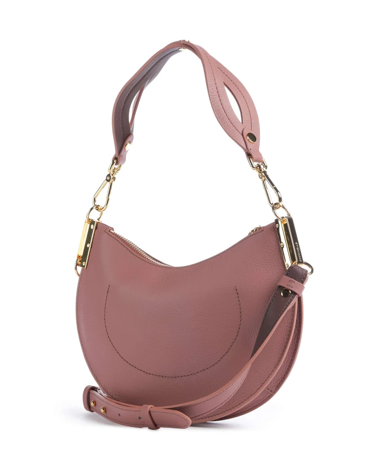 Coccinelle Sunup Schultertasche winter rose/berry