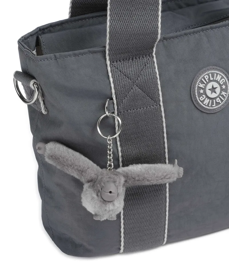 Kipling Basic Minta M Up Schultertasche moonlit grey