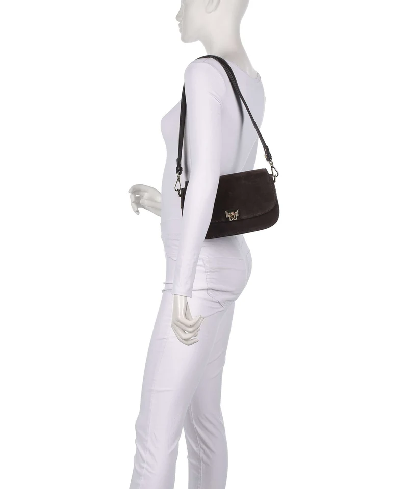 Kazar Elisee Schultertasche dark brown