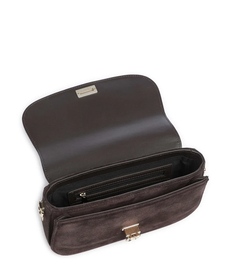Kazar Elisee Schultertasche dark brown