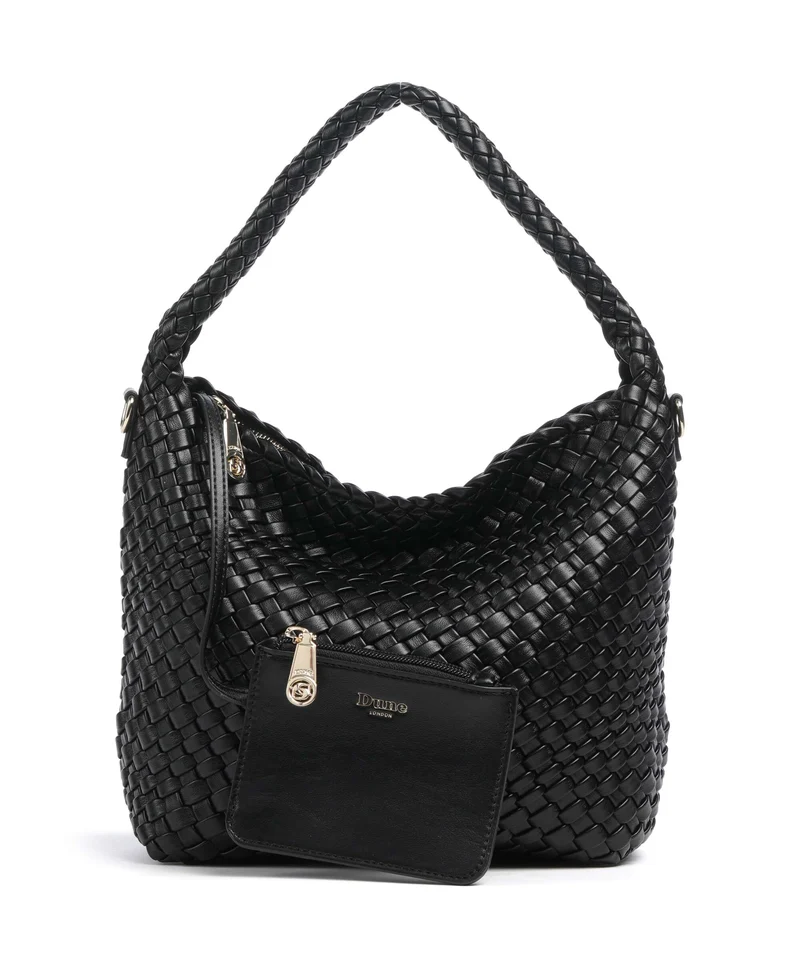 Dune London Deliberate M Bucket Handtasche black