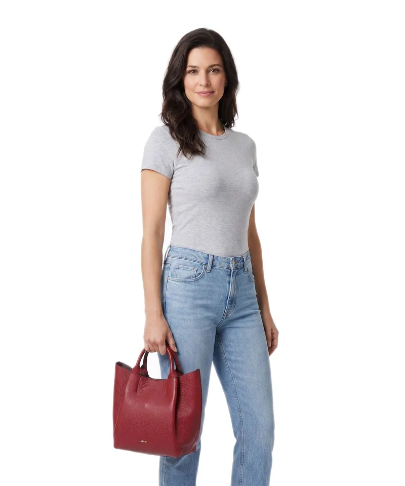 Abro Agave Essential Small Handtasche ruby