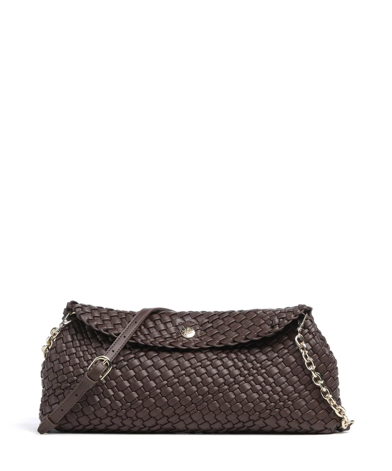 Dune London Encourage Clutch brown