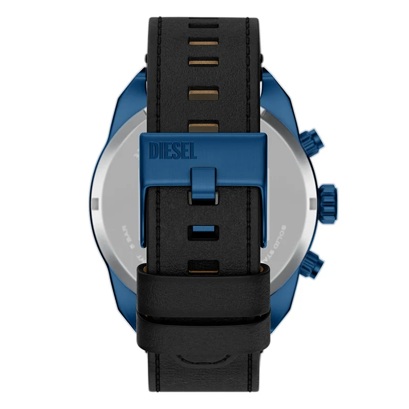 Diesel Spiked Round Dark Blue Dial Watch DZ4703
