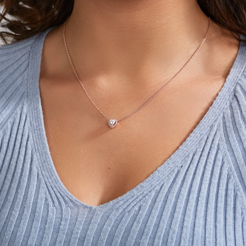 Pandora Timeless damen Kette 585 Rosévergoldung 388425C01-45