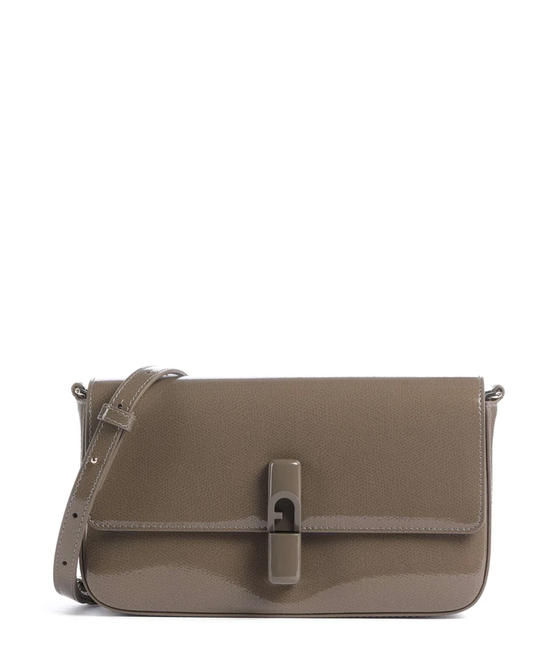 Furla Iride S Umhängetasche muddy gray