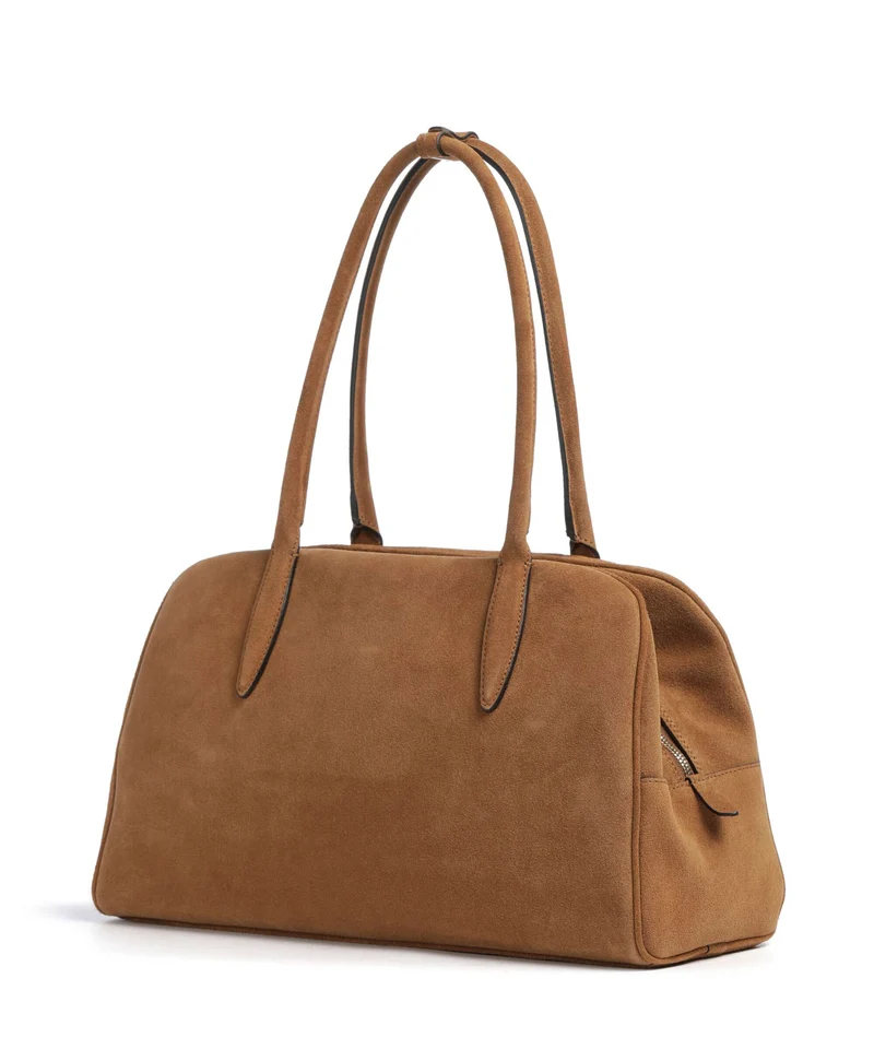 Abro Suede Amara Schultertasche cuoio