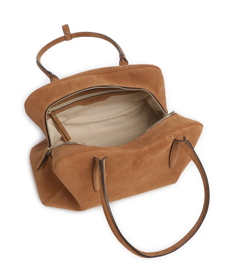 Abro Suede Amara Schultertasche cuoio