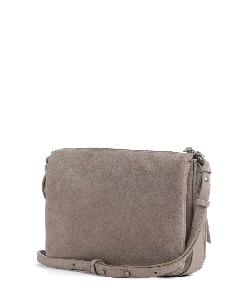 Liebeskind Nina Hydro Suede M Umhängetasche neutral grey