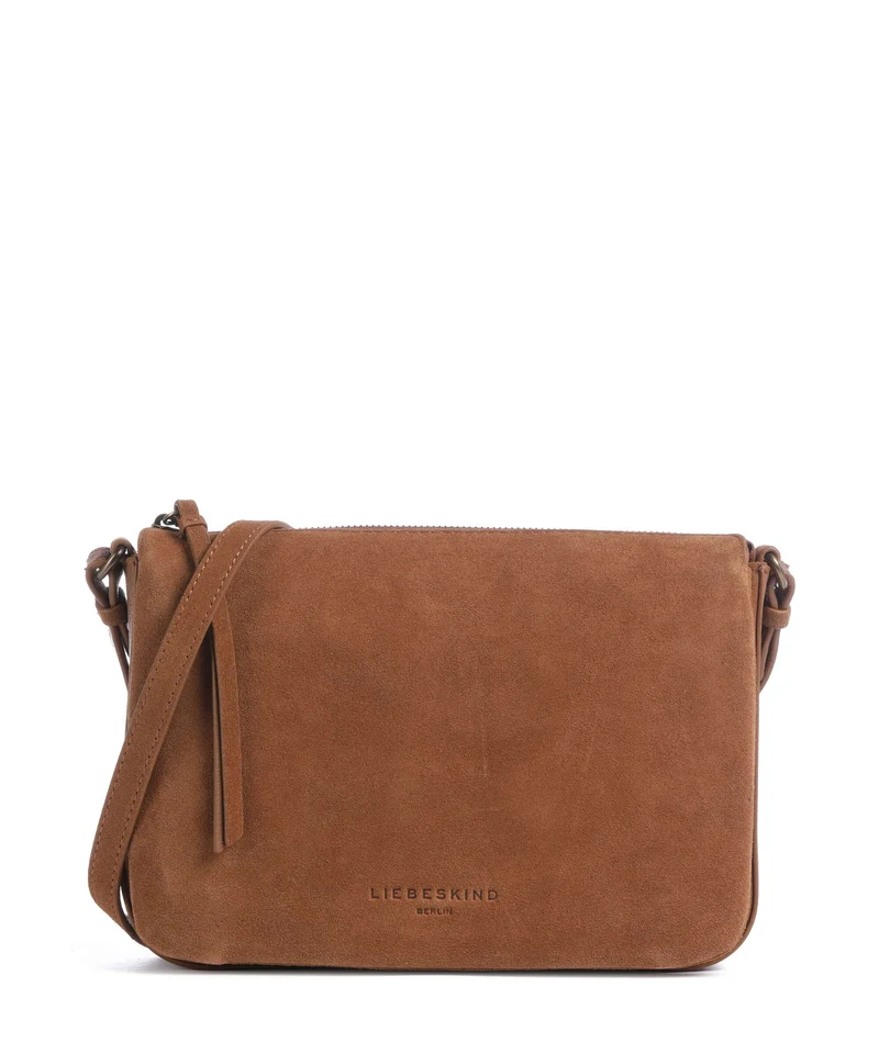 Liebeskind Nina Hydro Suede M Umhängetasche brown