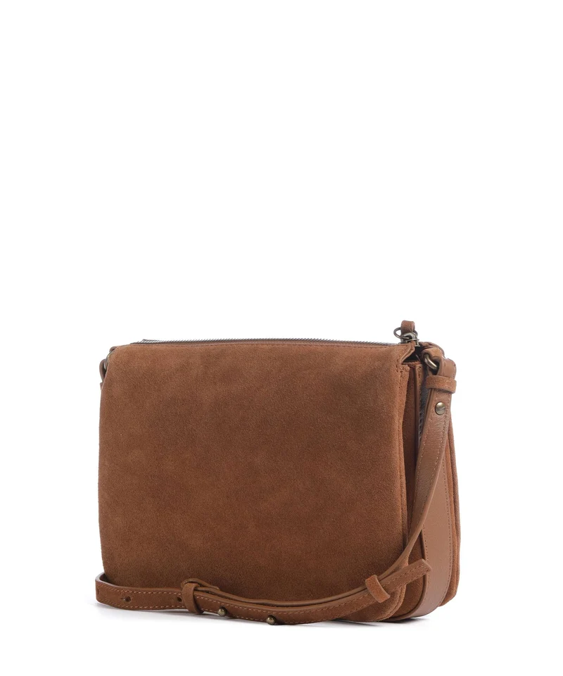 Liebeskind Nina Hydro Suede M Umhängetasche brown