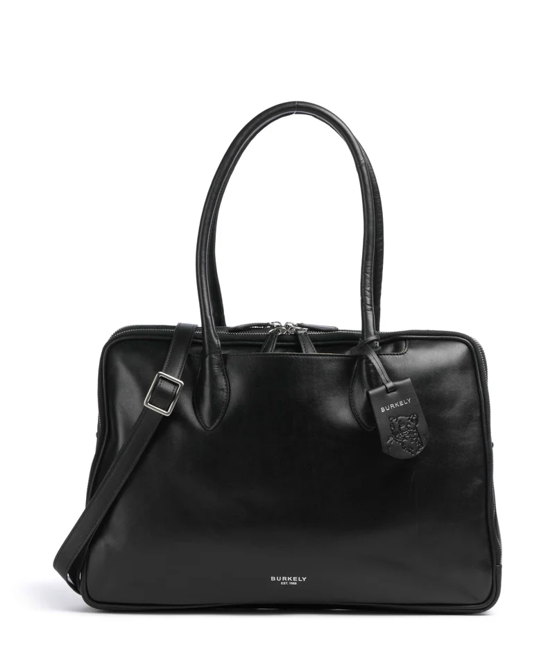 Burkely Ledger Shopper black