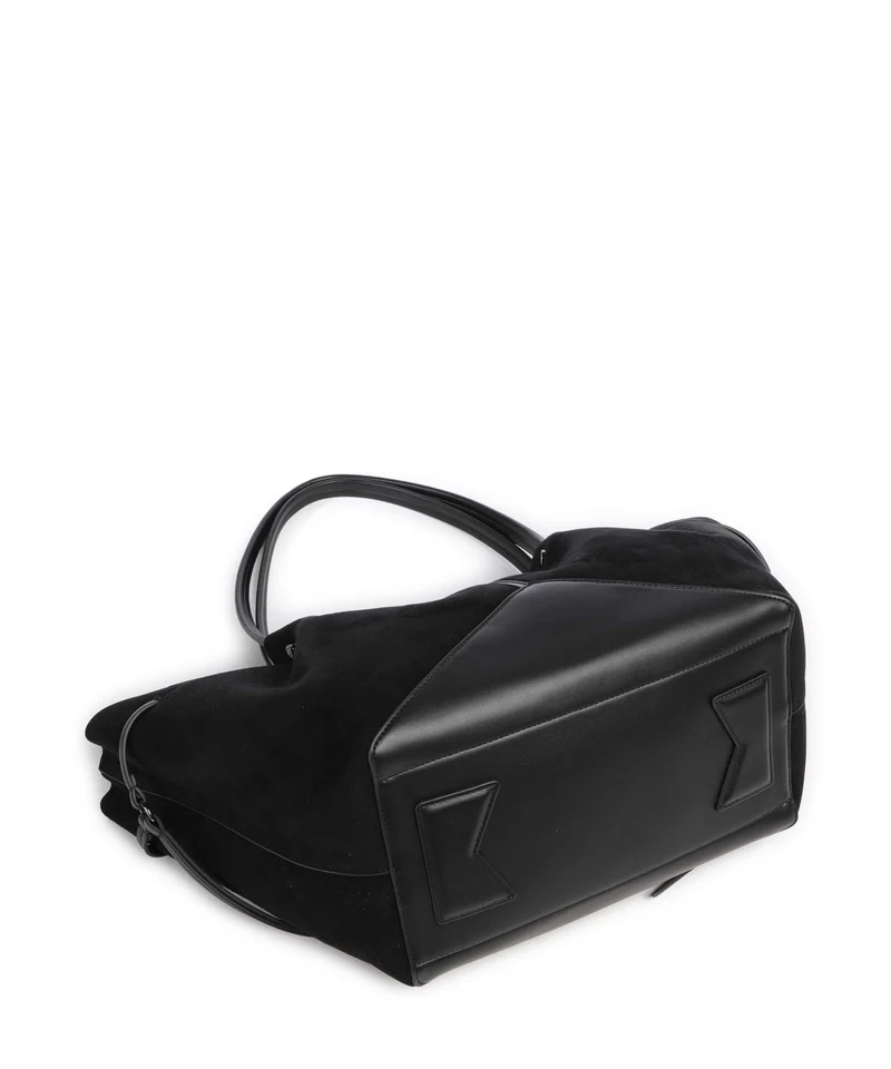 Karl Lagerfeld K/Pierced Medium Shopper black gunmetal