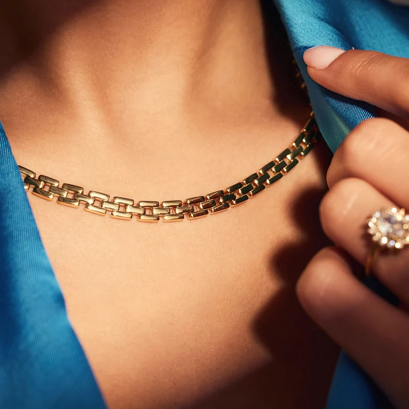 Parte Di Me Bibbiena Poppi damen Kette 585 Vergoldung PDM34090