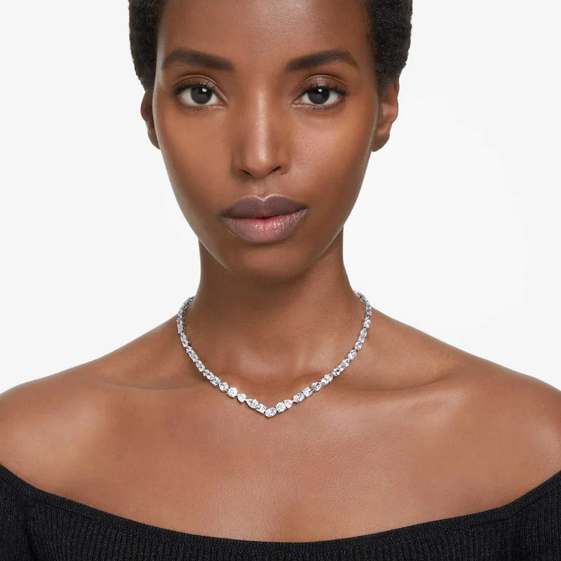 Swarovski Mesmera Silberfarbene Kette 5665242