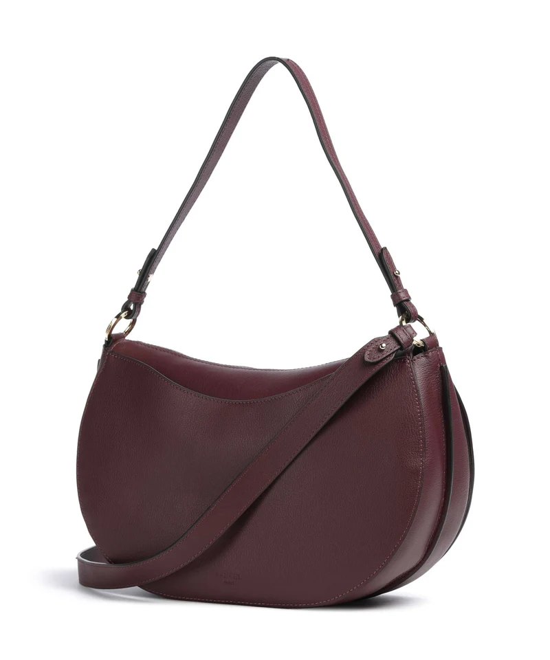 Lancel Céleste L Schultertasche cassis