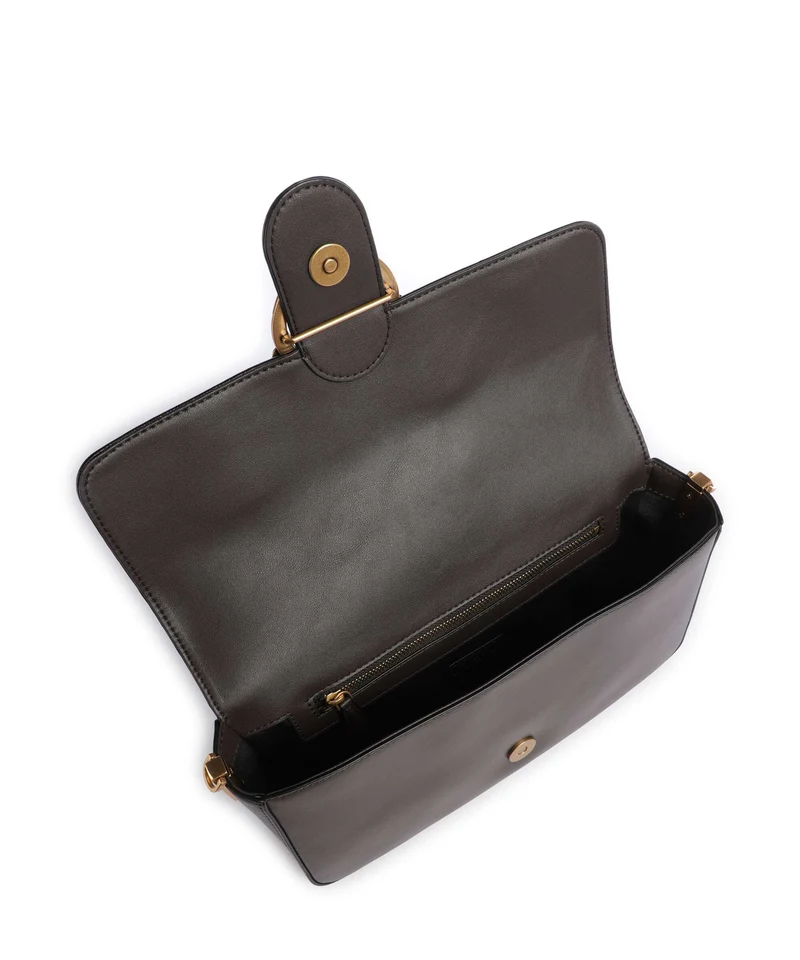 Pinko Love One Classic Slouchy Umhängetasche marrone marasca/antique gold