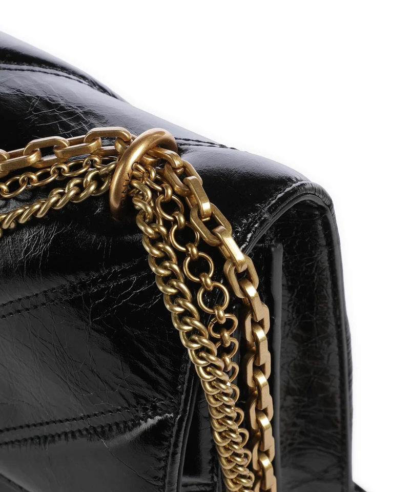 Pinko Love One Classic Schultertasche nero/antique gold