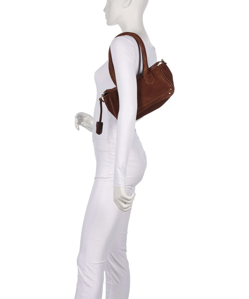 Burkely Sierra Schultertasche cognac