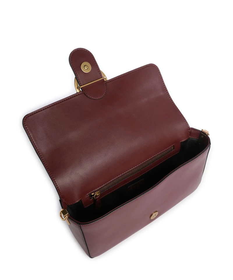 Pinko Love One Classic Slouchy Umhängetasche ribes intenso/antique gold
