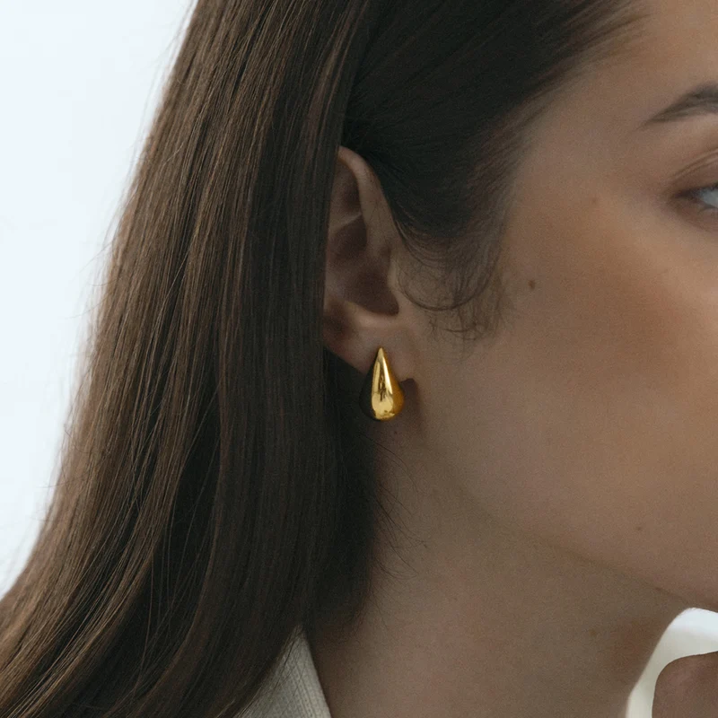 Mockberg Plain Daring Small Earrings MB0189