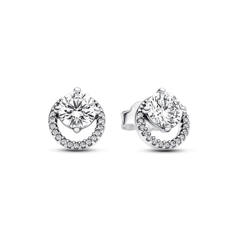 Pandora Timeless damen Ohrknöpfe Silber 291248C01