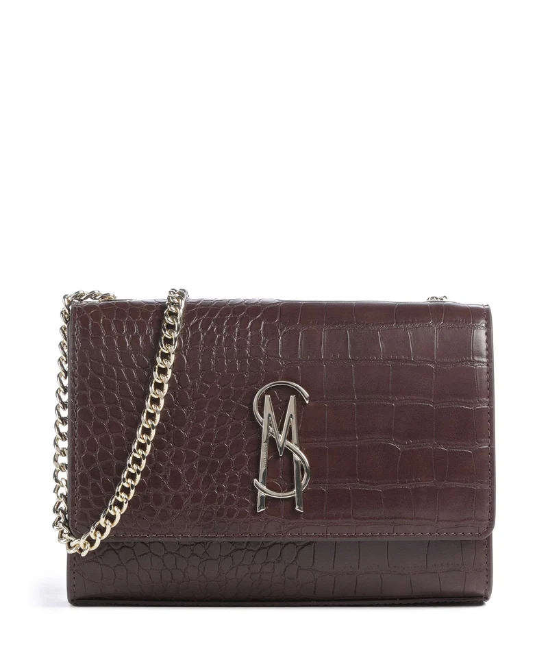 Steve Madden BRAMONIE Umhängetasche chocolate/gold