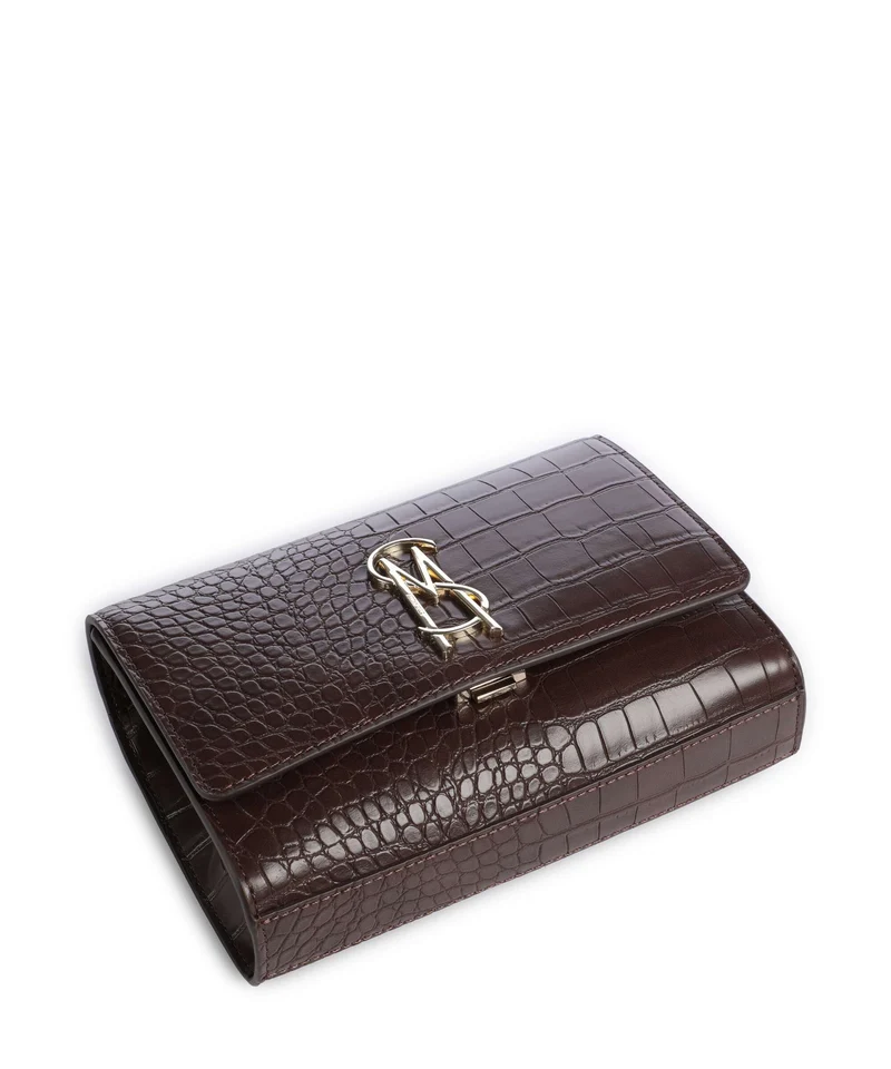 Steve Madden BRAMONIE Umhängetasche chocolate/gold