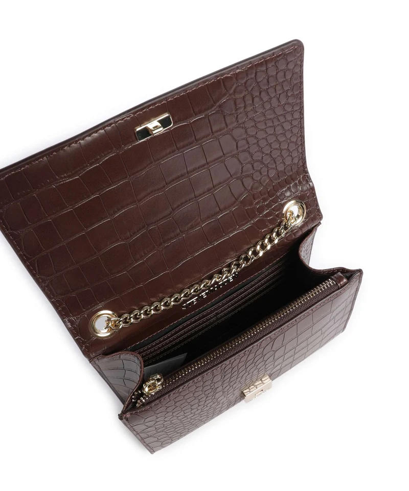 Steve Madden BRAMONIE Umhängetasche chocolate/gold