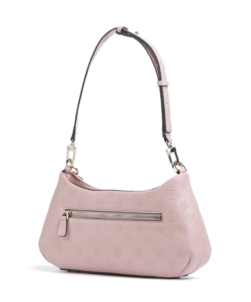 Guess Carmella Schultertasche light pink logo