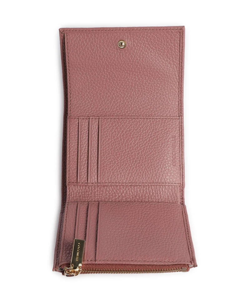Coccinelle Metallic Soft Geldbörse winter rose