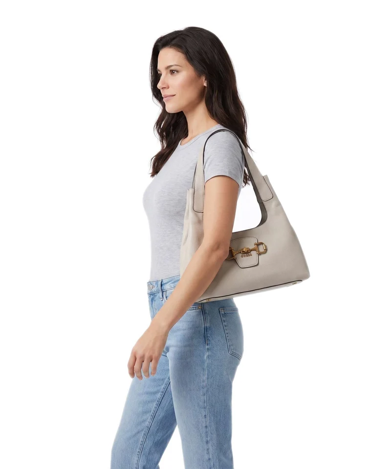 Guess Sunset Small Beuteltasche bone