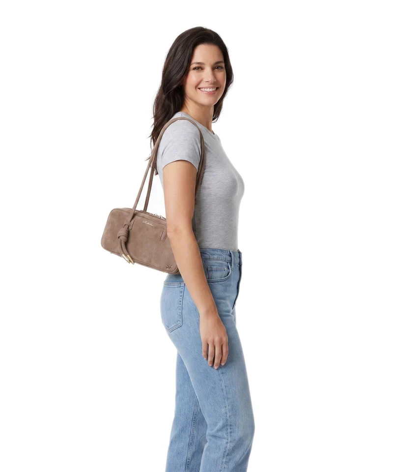 Steve Madden BROOTED Schultertasche taupe