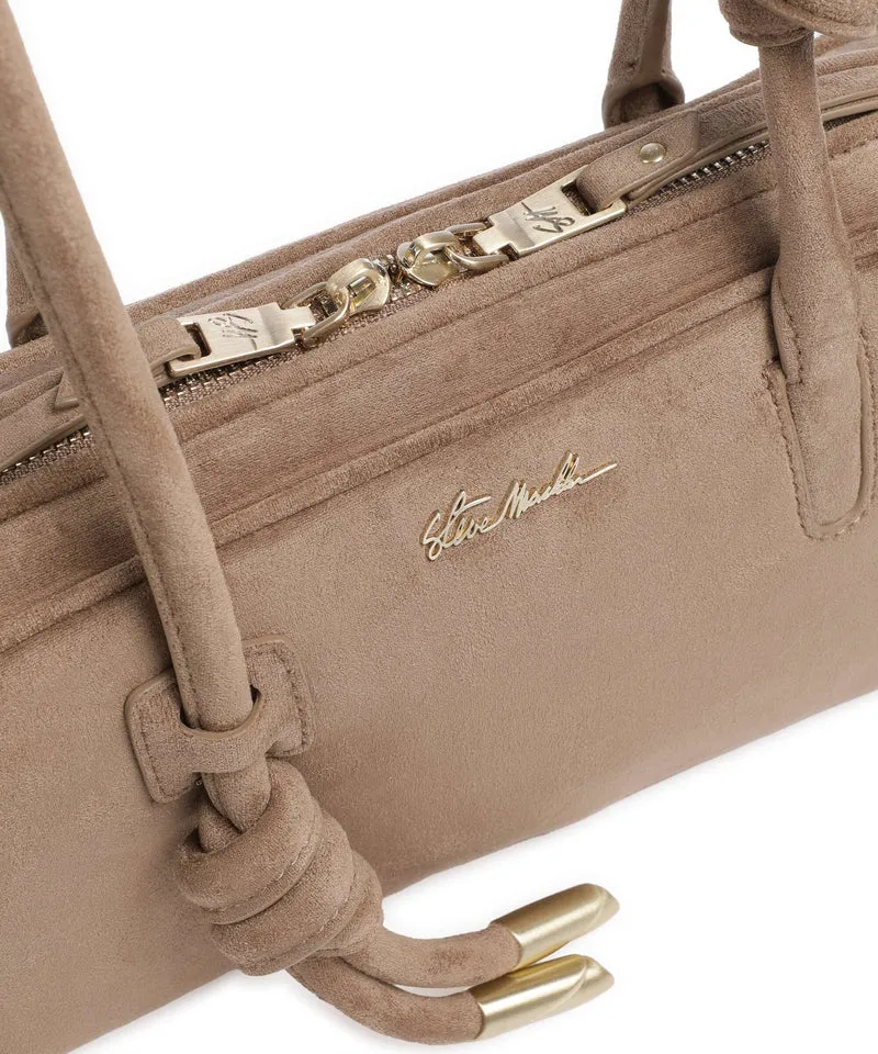 Steve Madden BROOTED Schultertasche taupe