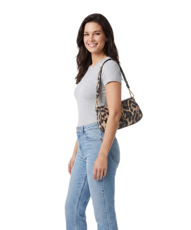 Steve Madden BLYON-L Schultertasche leopard