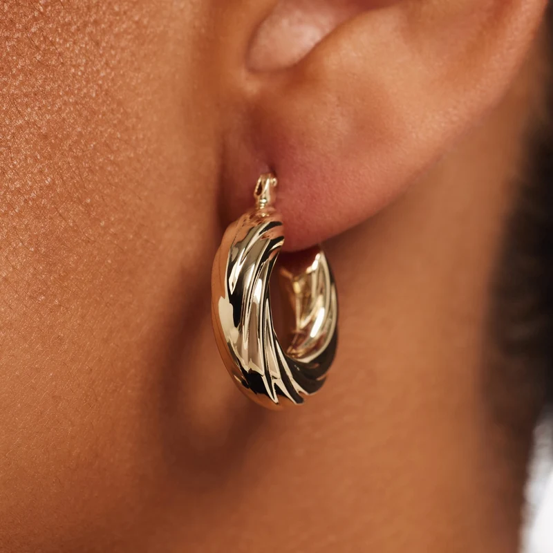 Isabel Bernard Rivoli Belle 14 Karat Gold Ohrringe IB360276