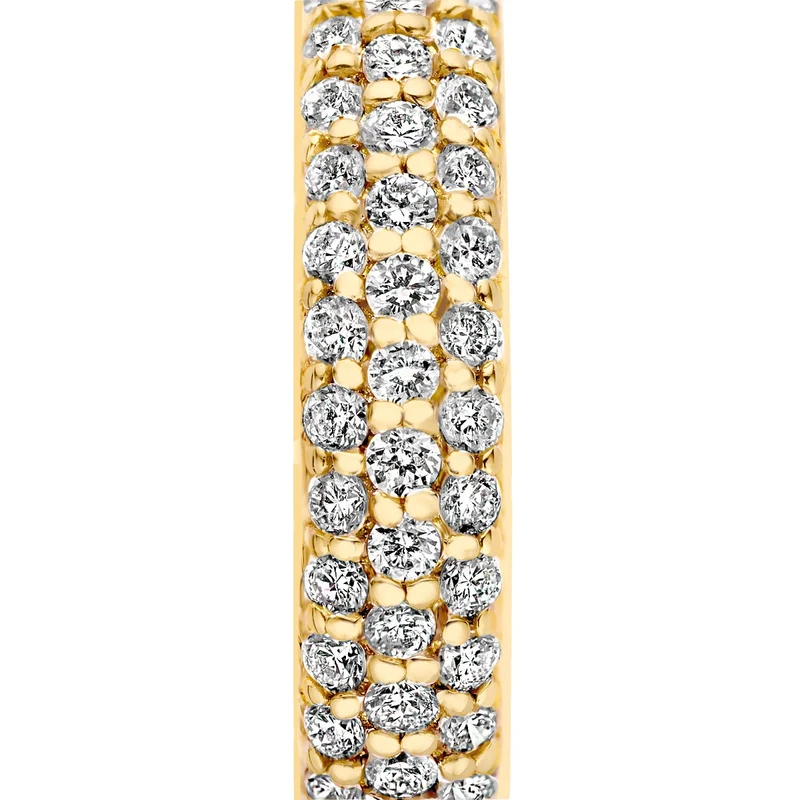 Isabel Bernard De la Paix Laure 14 Karat Gold Ohrringe Mit Diamant 0.25 Karat | IBD360030