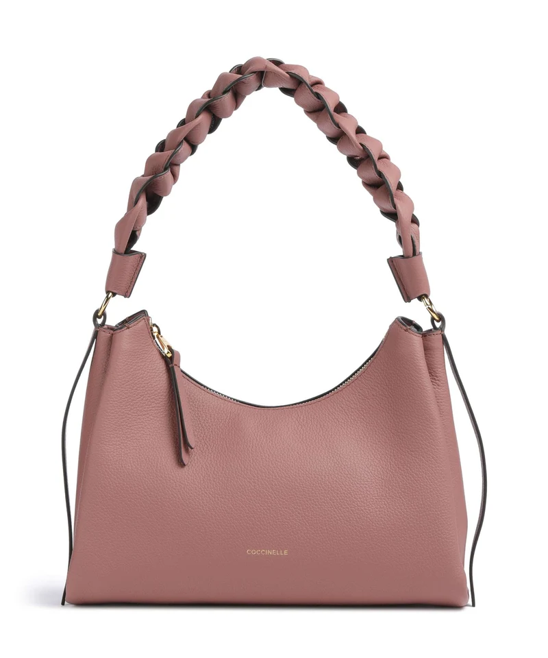 Coccinelle Boheme Grana Double Schultertasche winter rose/berry
