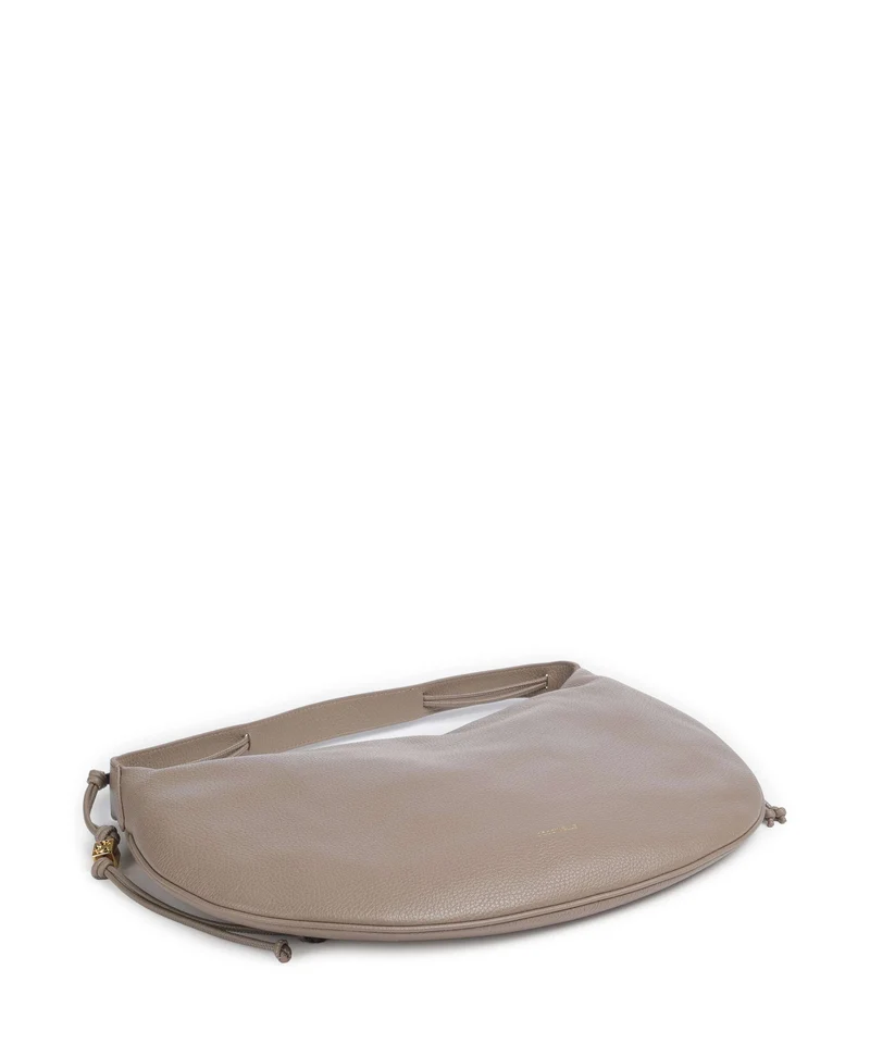 Coccinelle Thess Beuteltasche warm taupe