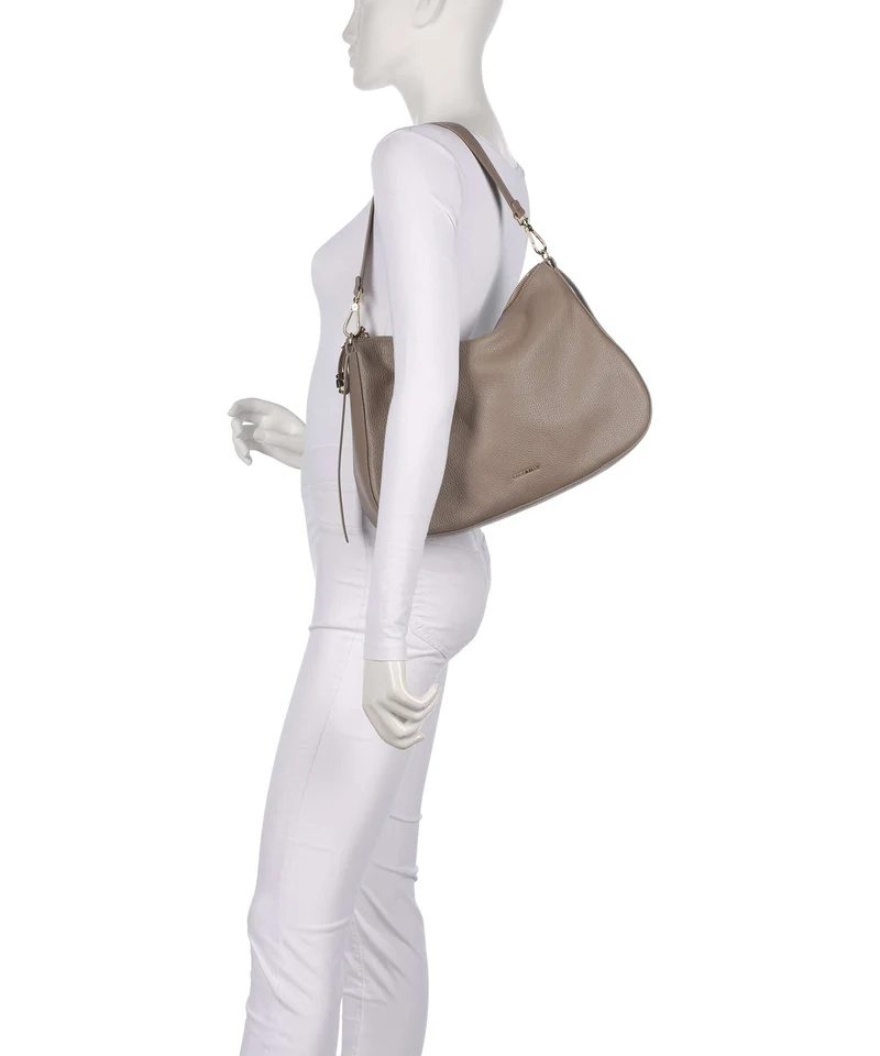 Coccinelle Nory Beuteltasche warm taupe