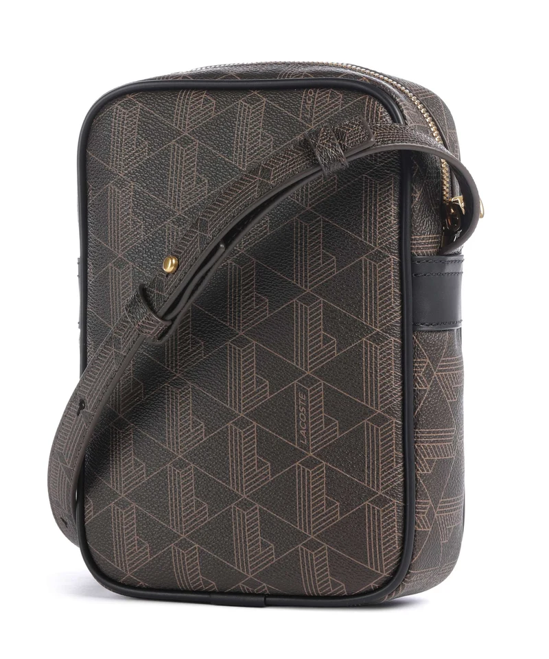 Lacoste The Blend Umhängetasche mono slate black shitake