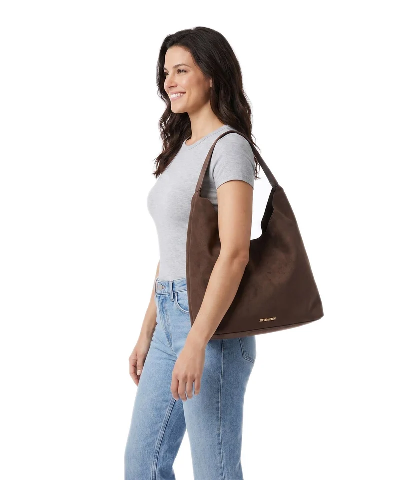 Steve Madden BCHRISTI Beuteltasche chocolate/gold