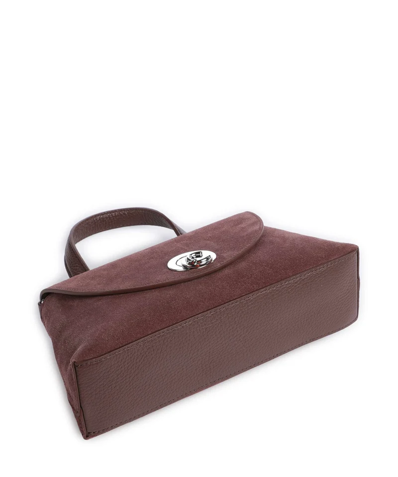 Coccinelle Nikla Suede Handtasche berry