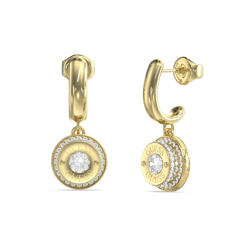 Guess Till Morning Gold Earrings JUBE05558JWYGT-U