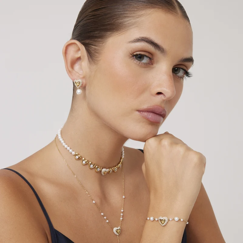 Guess Beloved Gold-coloured Earrings JUBE06006JWYGT-U