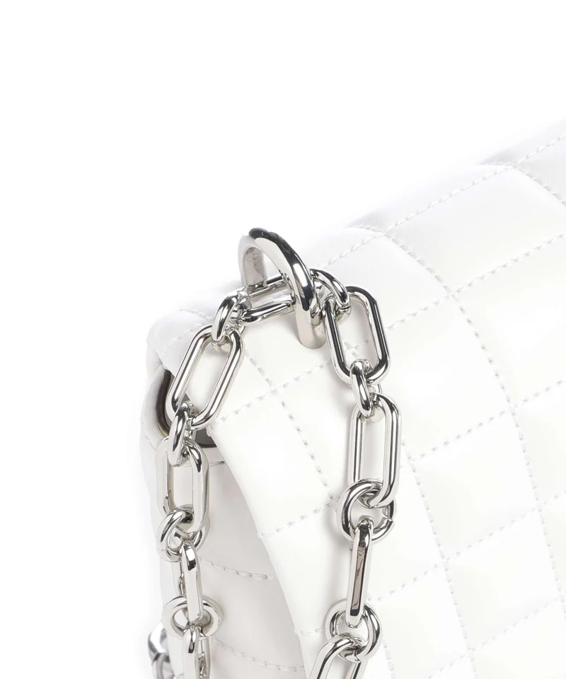Michael Kors Tribeca Small Schultertasche optic white