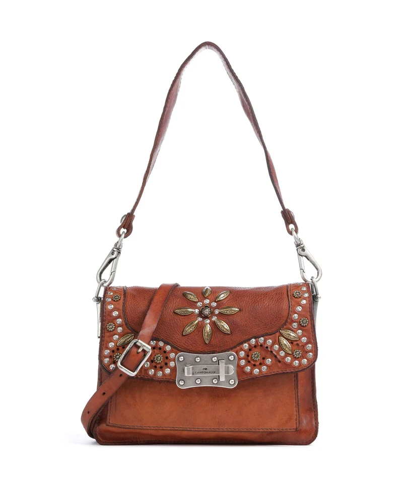 Campomaggi Schultertasche cognac