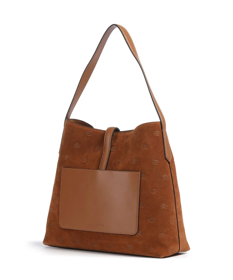 Karl Lagerfeld K/Autograph Beuteltasche dark tan