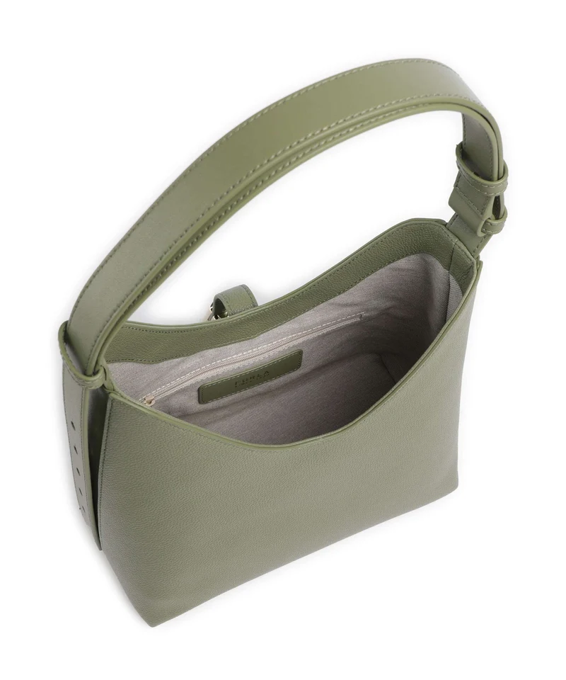 Furla Goccia S Schultertasche avocado