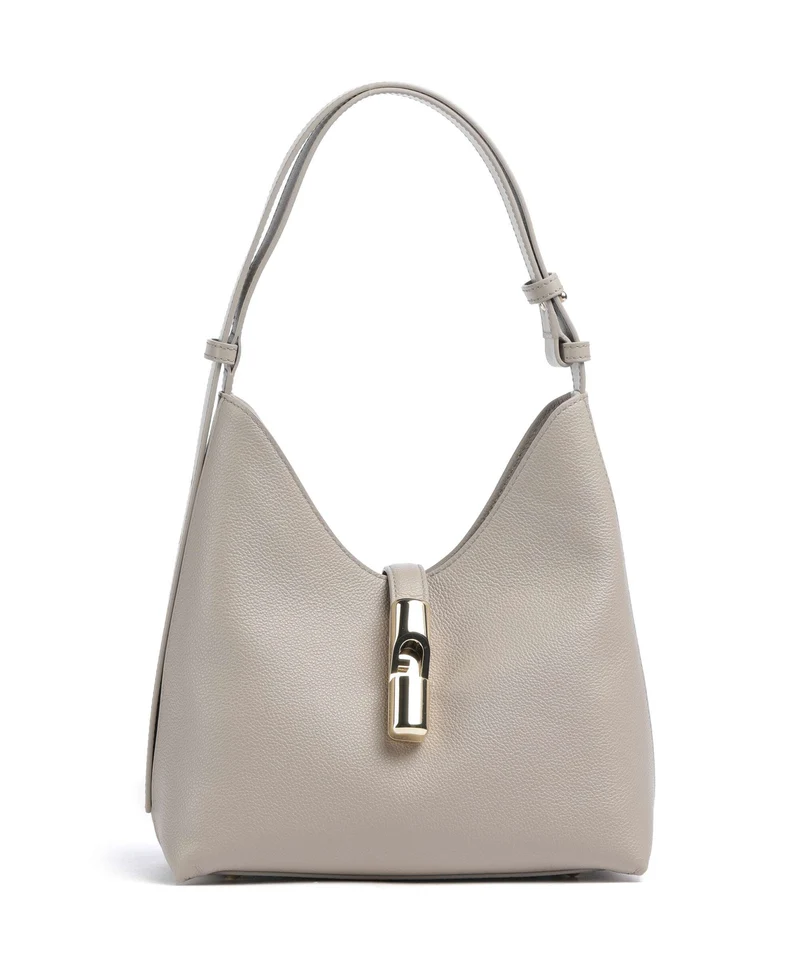 Furla Goccia S Schultertasche linen